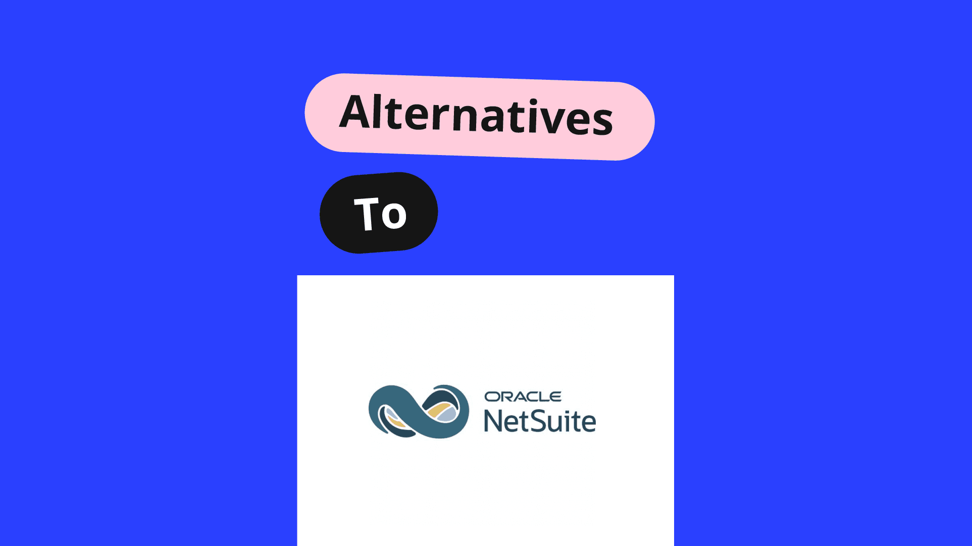 Netsuite Alternatives 33542