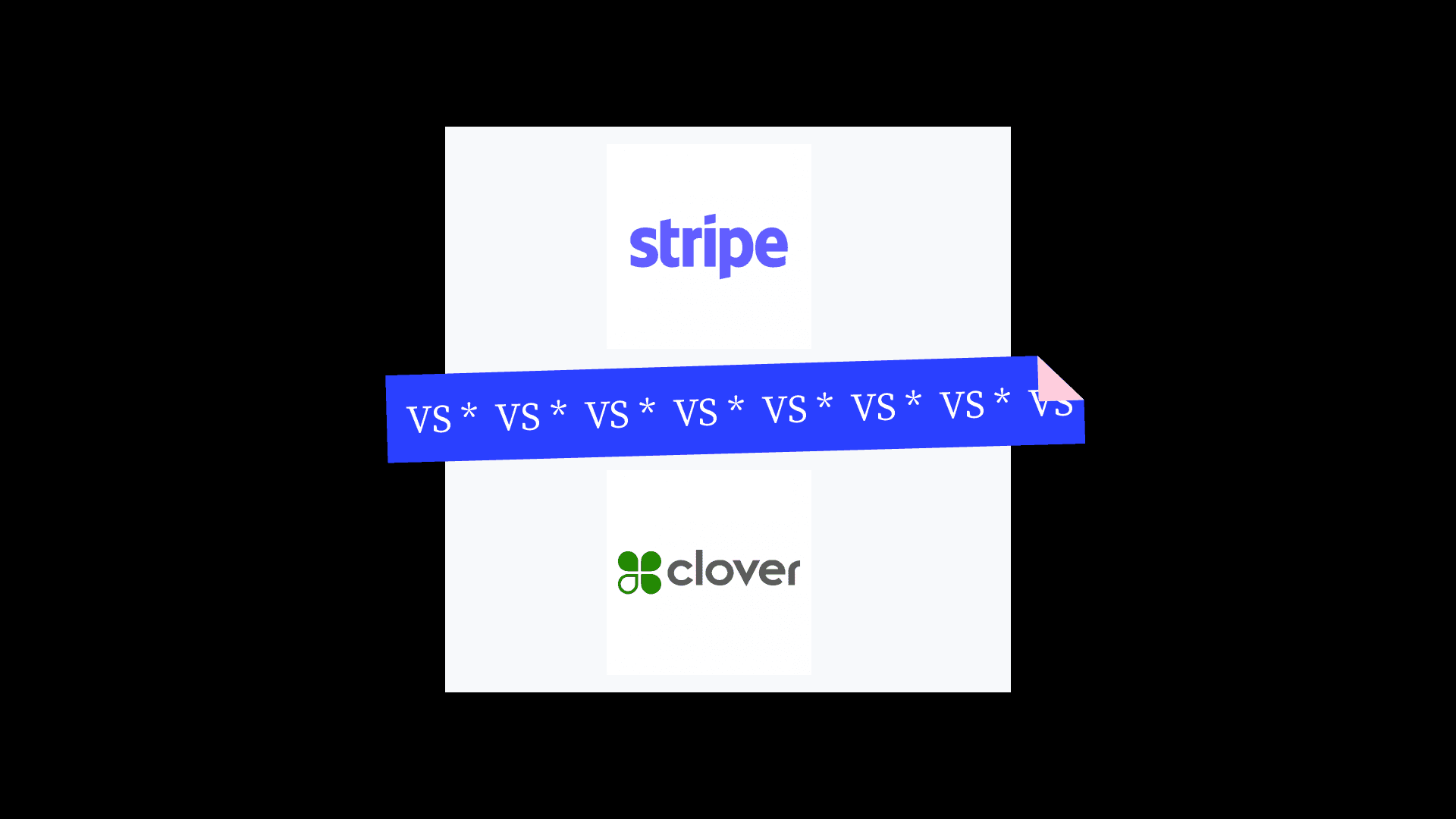 Stripe Versus Clover pos 66837