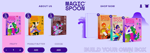 Skærmbillede af Magic Spoon