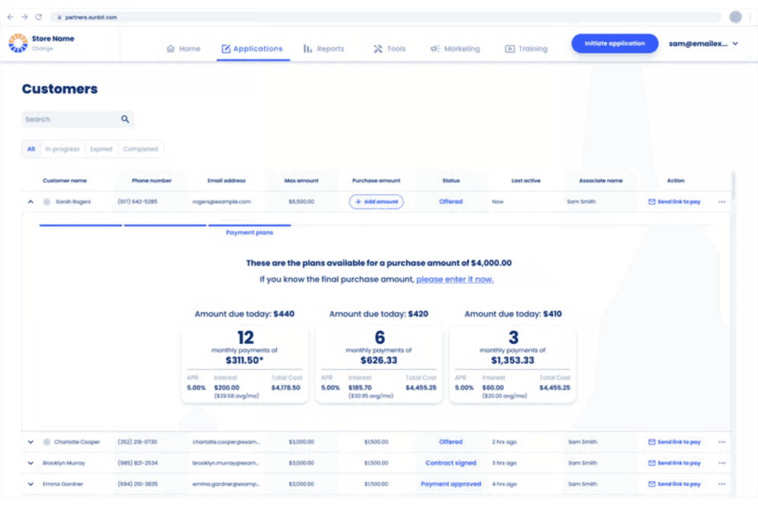 Sunbit screenshot