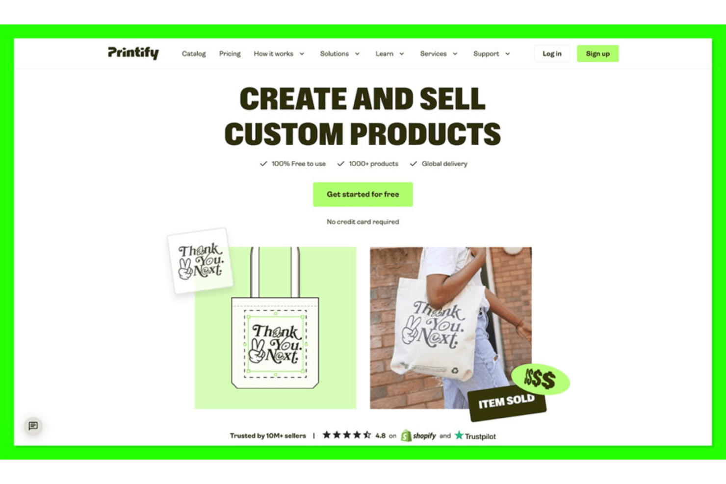 Printify screenshot