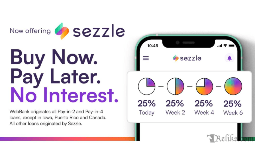 Sezzle screenshot