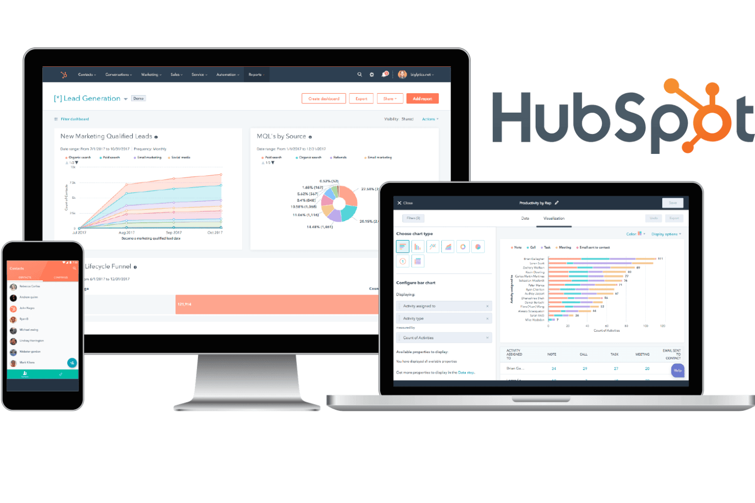 HubSpot screenshot