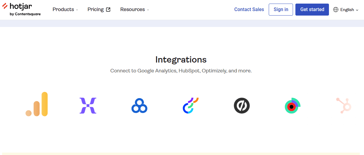 Hotjar (by Contentsquare) screenshot