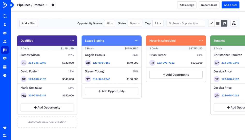 ActiveCampaign screenshot