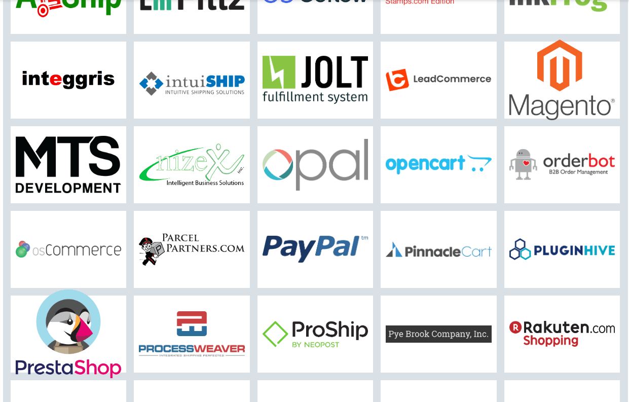 Stamps.com screenshot