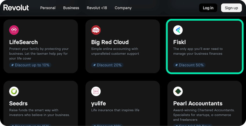 Revolut screenshot