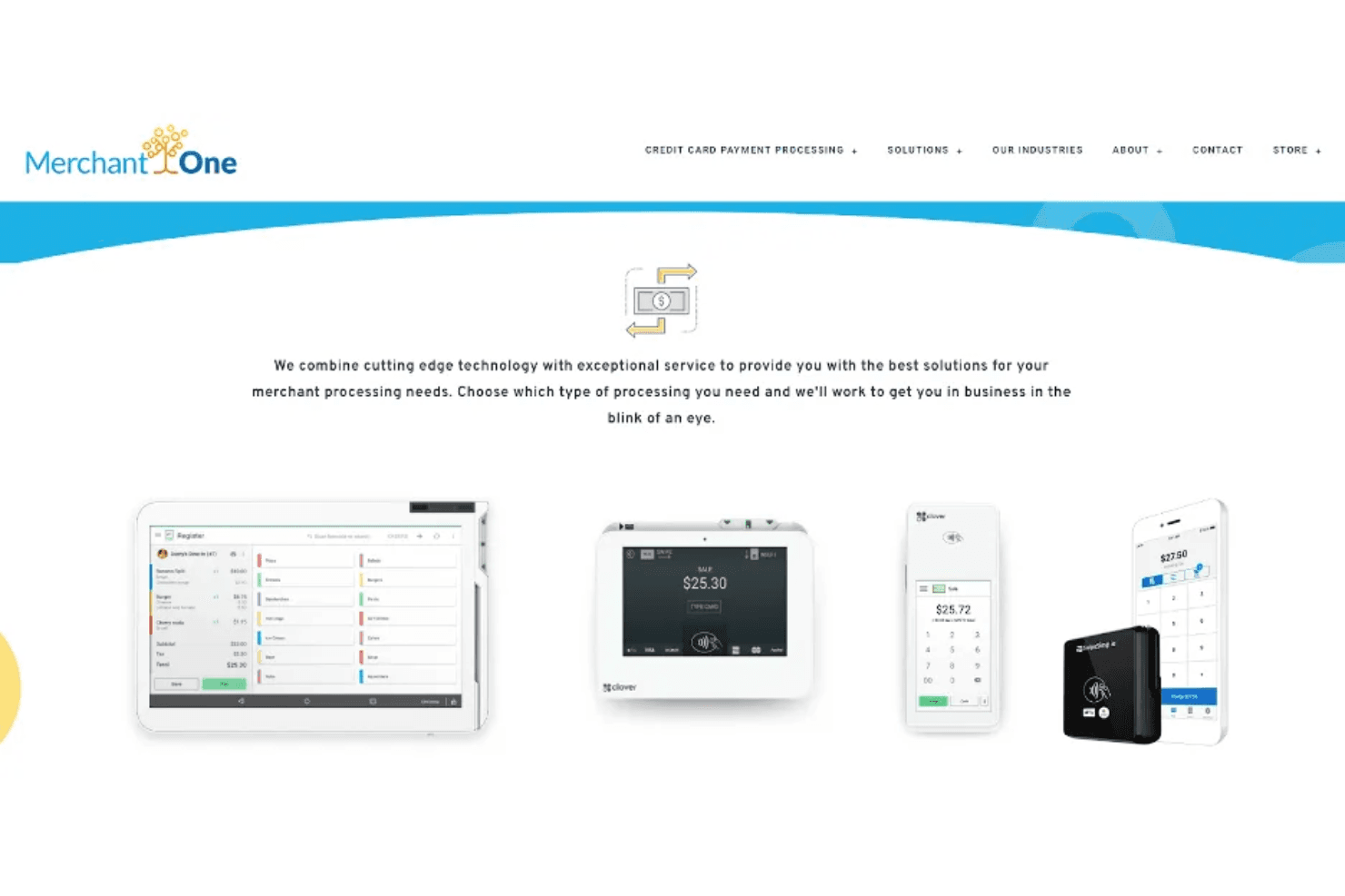 Merchant One screenshot