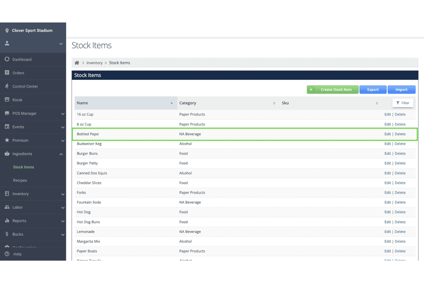 Clover screenshot
