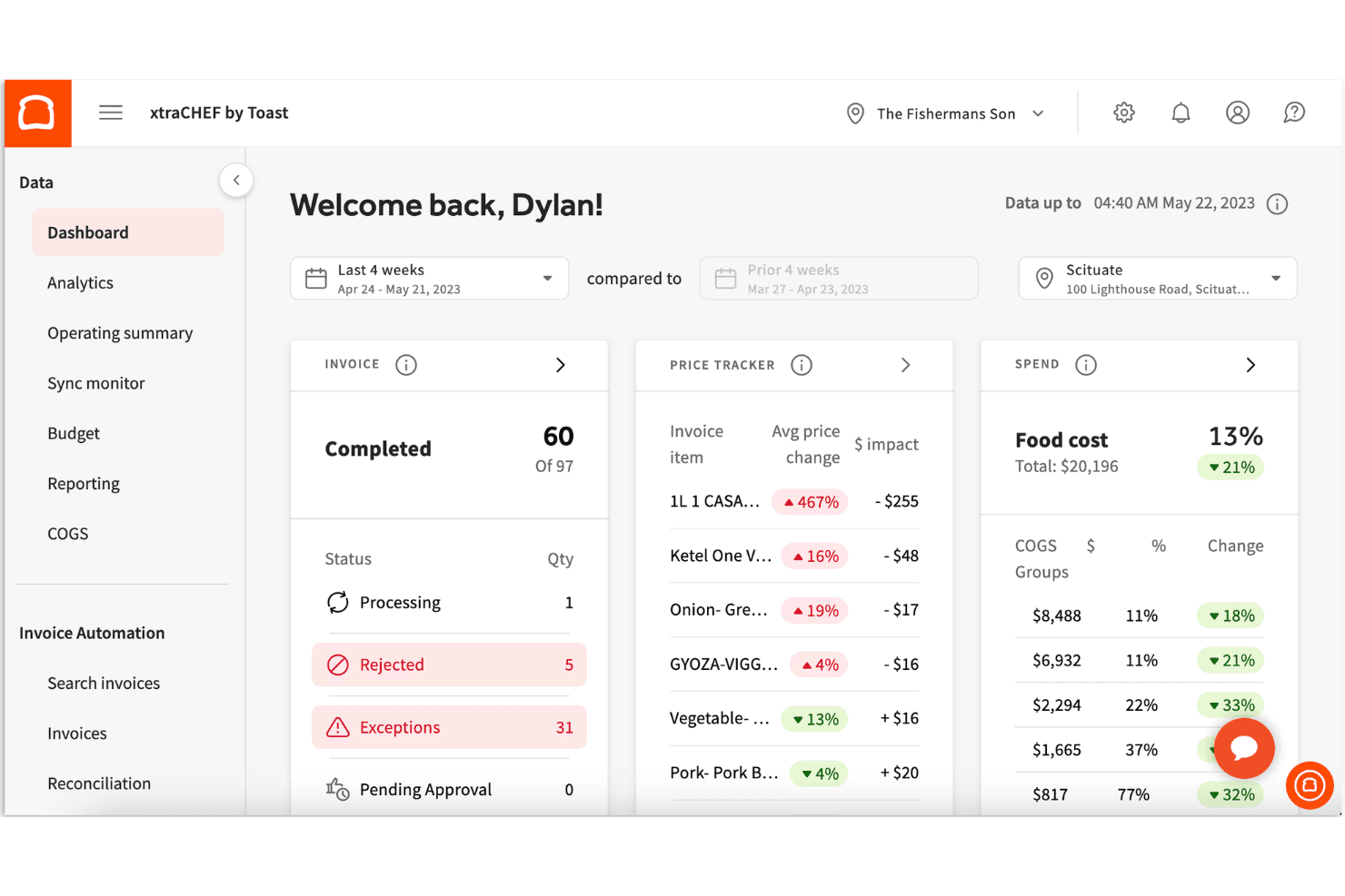 Toast runs restaurant POS with orders, payments, and analytics in one system.