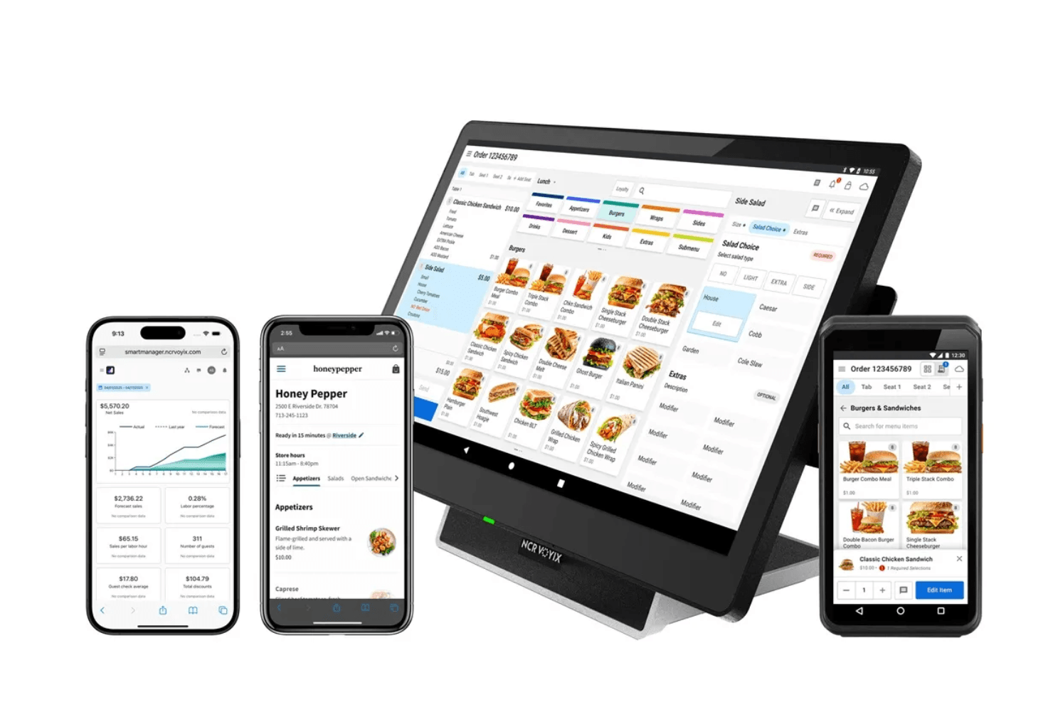 Aloha Cloud helps restaurants manage orders, payments, and sales.