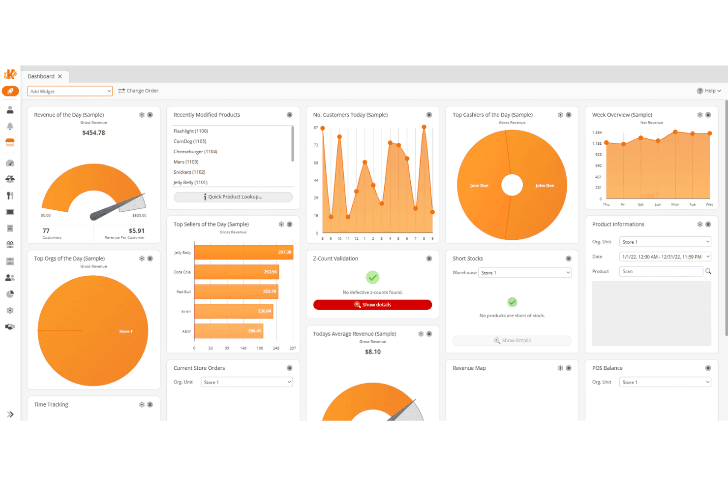 KORONA POS manages sales, inventory, and reporting in one POS system.