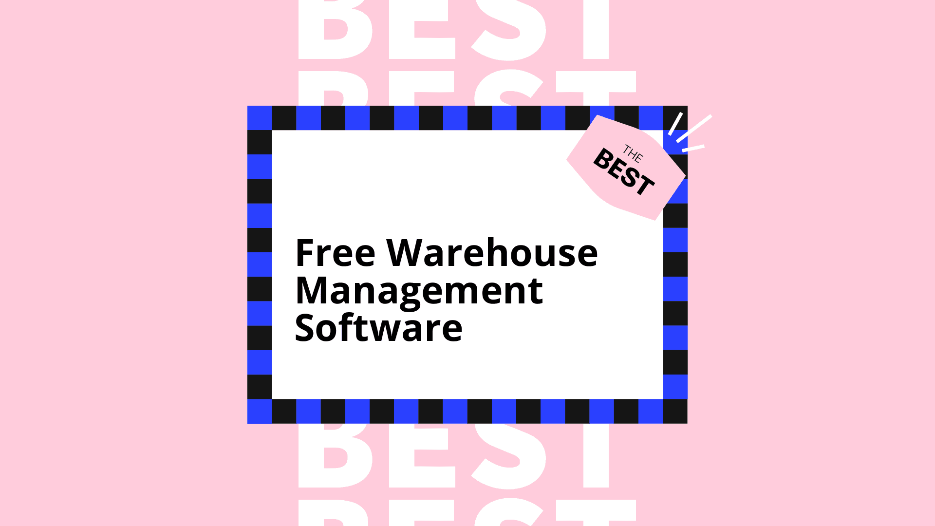 Free warehouse management software best tools