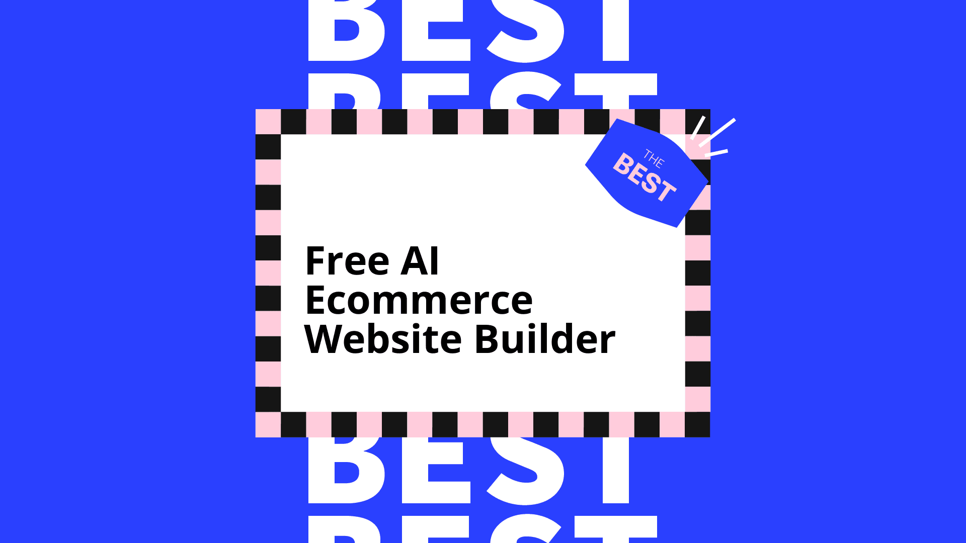 Free ai ecommerce website builder best tools 02163