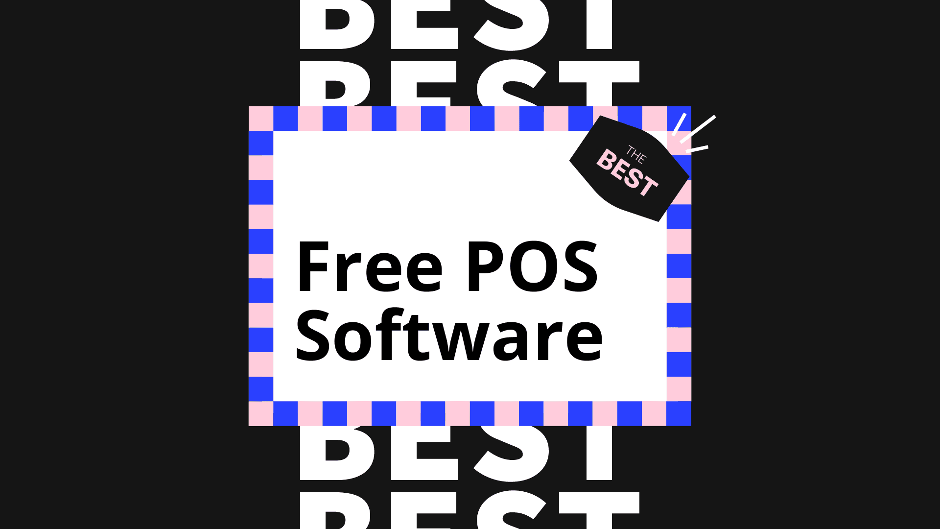 Free pos software best tools 12329