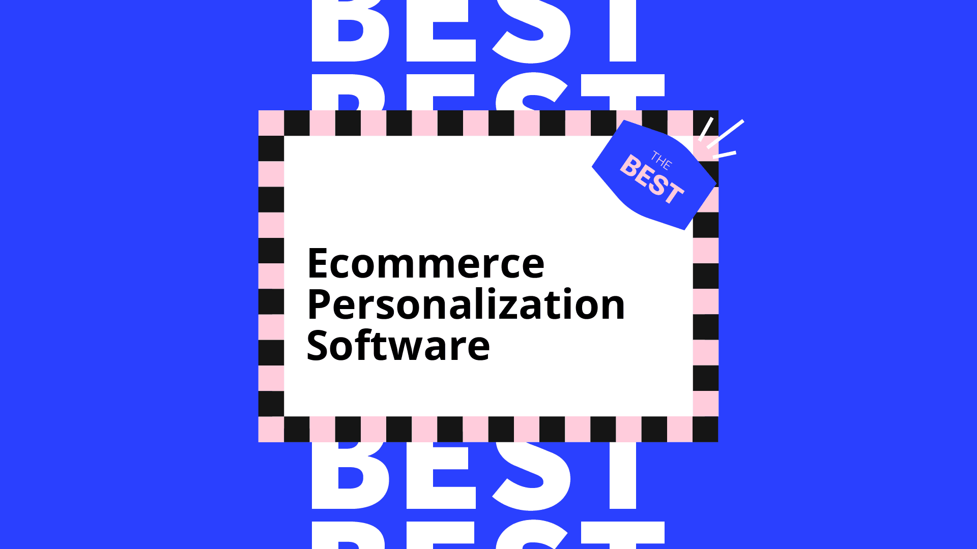 Ecommerce personalization software best tools 86494