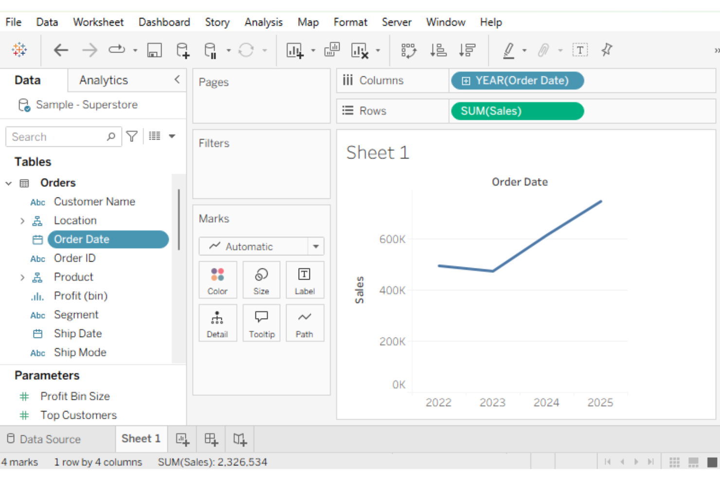 screenshot - Tableau Bewertung: Vorteile, Nachteile, Funktionen und Preise