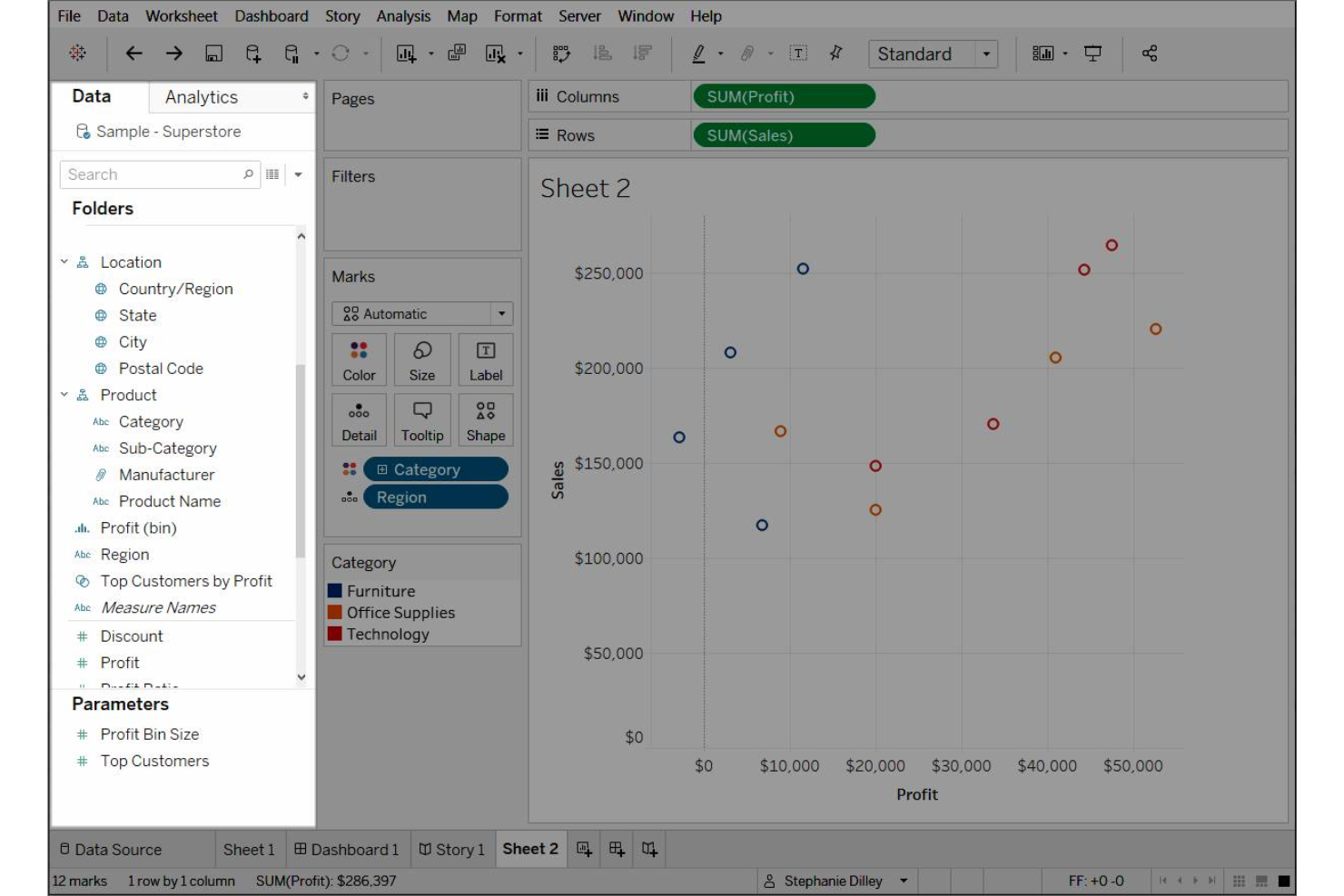 screenshot - Tableau Bewertung: Vorteile, Nachteile, Funktionen und Preise