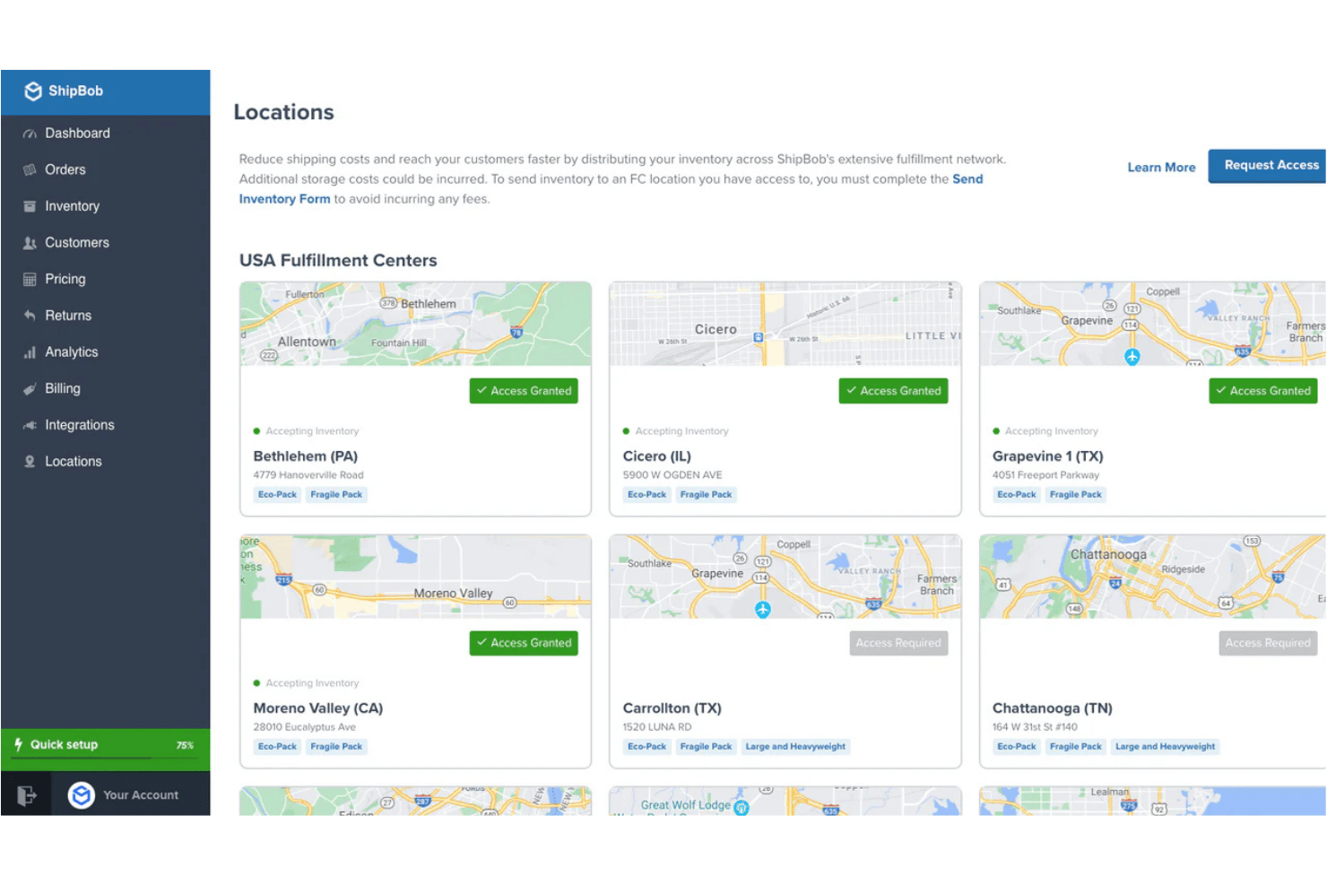 screenshot - ShipBob Review 2026: Pros, Cons, Features, and Pricing