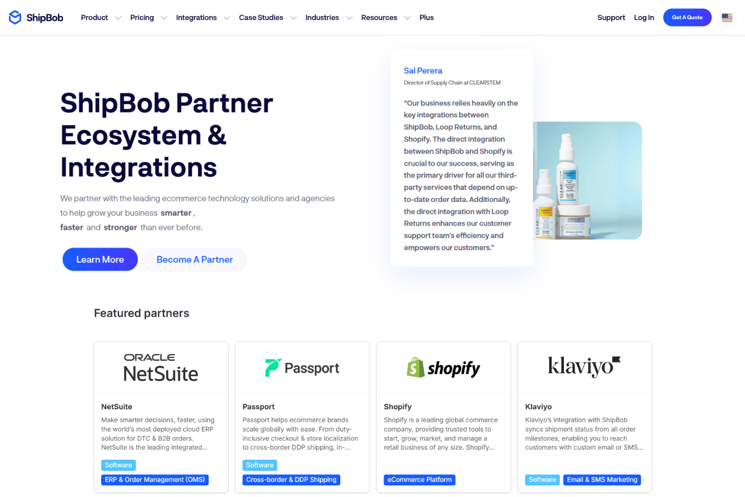 screenshot - ShipBob Review 2026: Pros, Cons, Features, and Pricing