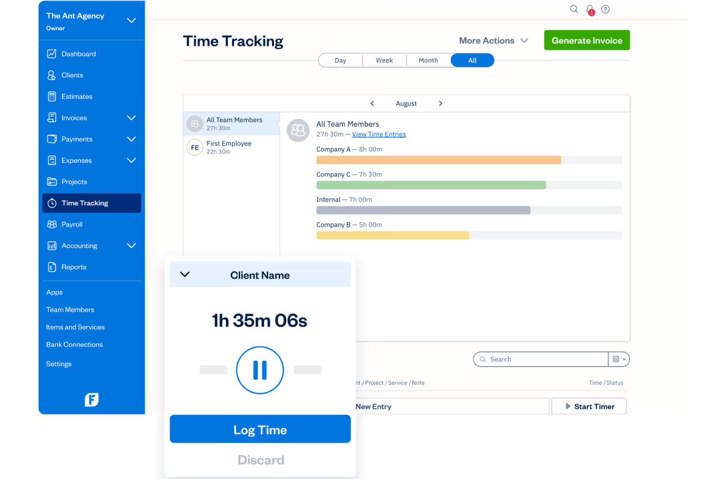 screenshot - FreshBooks Review 2026: Pros, Cons, Features and Pricing