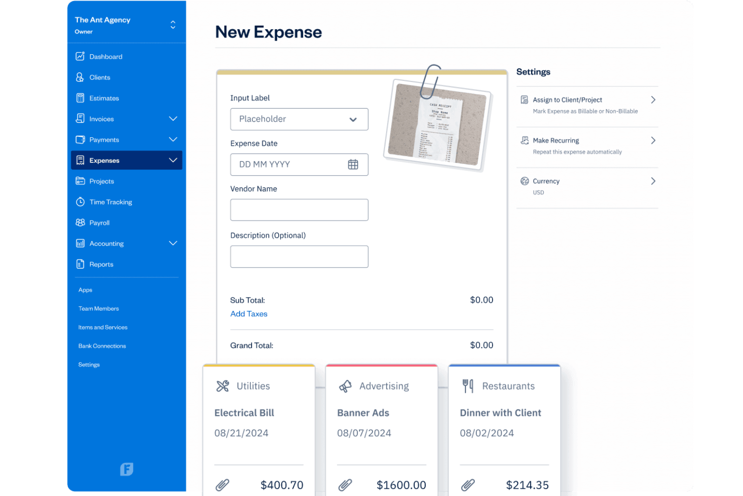 screenshot - FreshBooks Review 2026: Pros, Cons, Features and Pricing