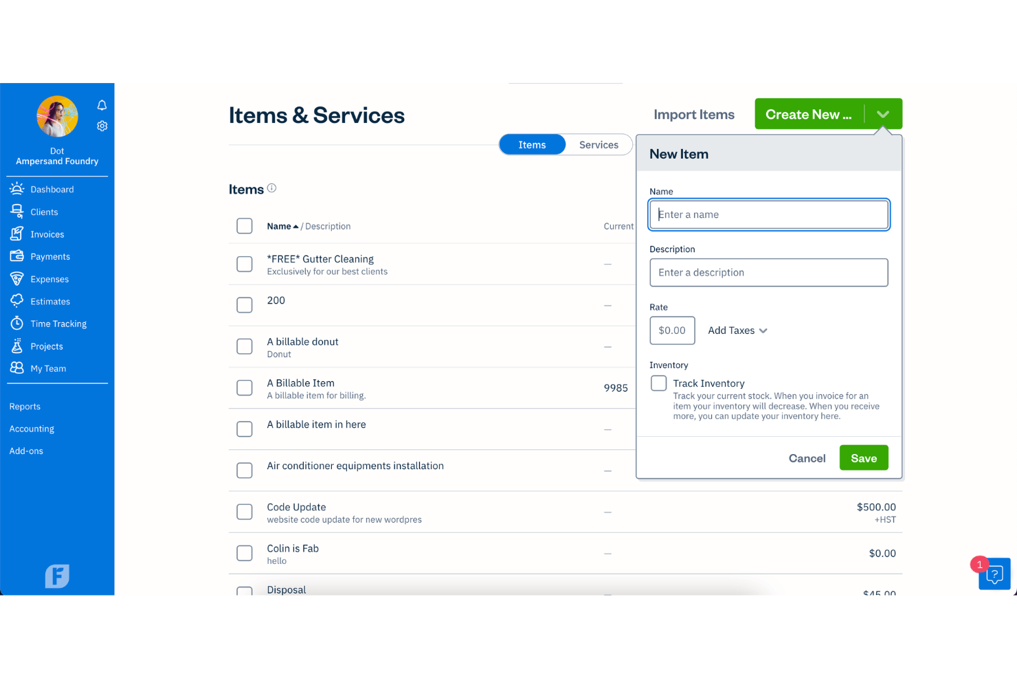 screenshot - FreshBooks Review 2026: Pros, Cons, Features and Pricing