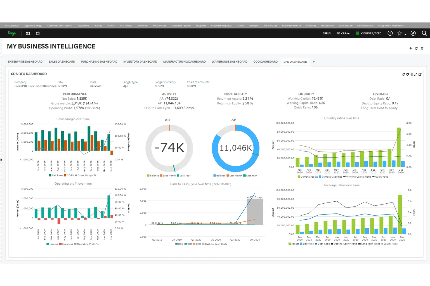 screenshot - Sage X3 Review 2026: Pros, Cons, Features and Pricing