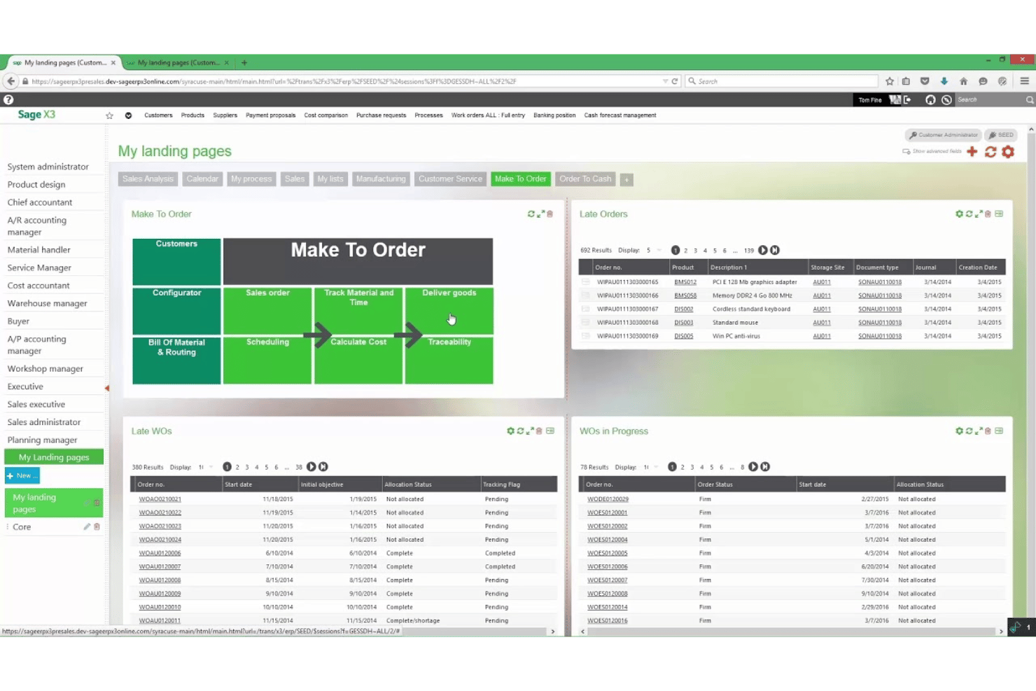 screenshot - Sage X3 Review 2026: Pros, Cons, Features and Pricing