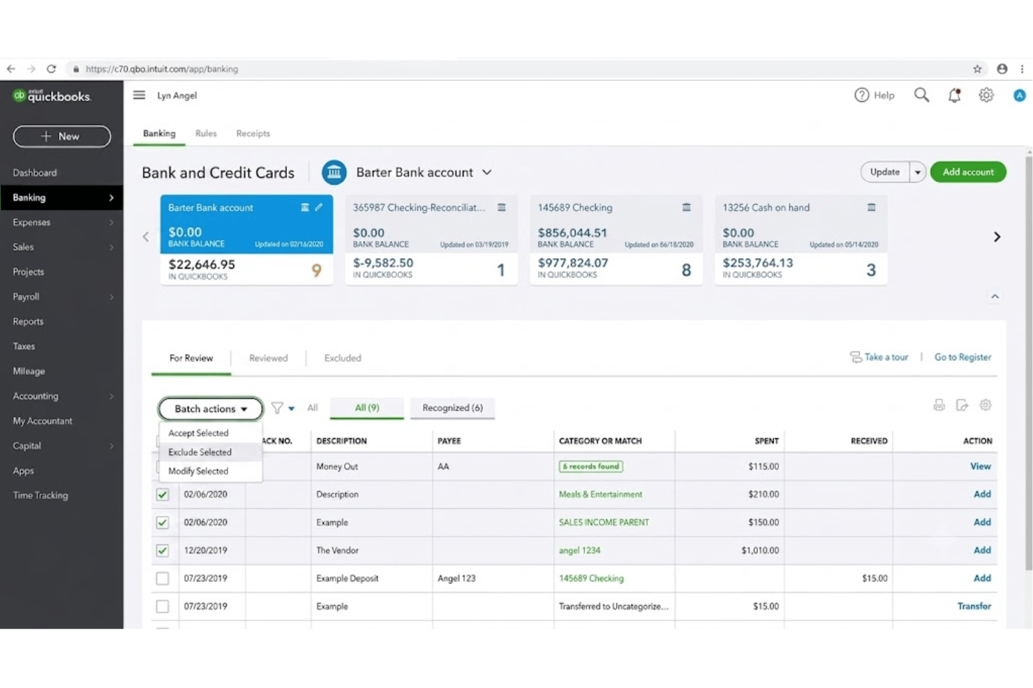 screenshot - QuickBooks Online Review: Pros, Cons, Features &amp; Pricing