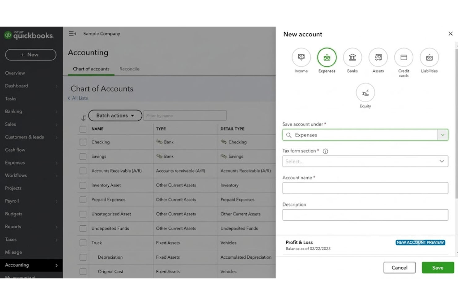 screenshot - QuickBooks Online Review: Pros, Cons, Features &amp; Pricing