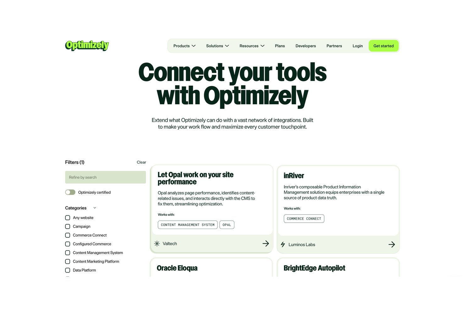 screenshot - Avis sur Optimizely : Avantages, Inconvénients, Fonctionnalités et Tarifs