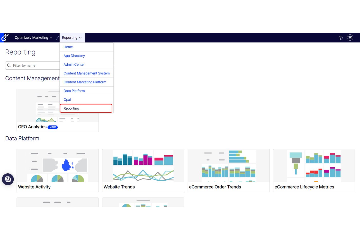 screenshot - Avis sur Optimizely : Avantages, Inconvénients, Fonctionnalités et Tarifs
