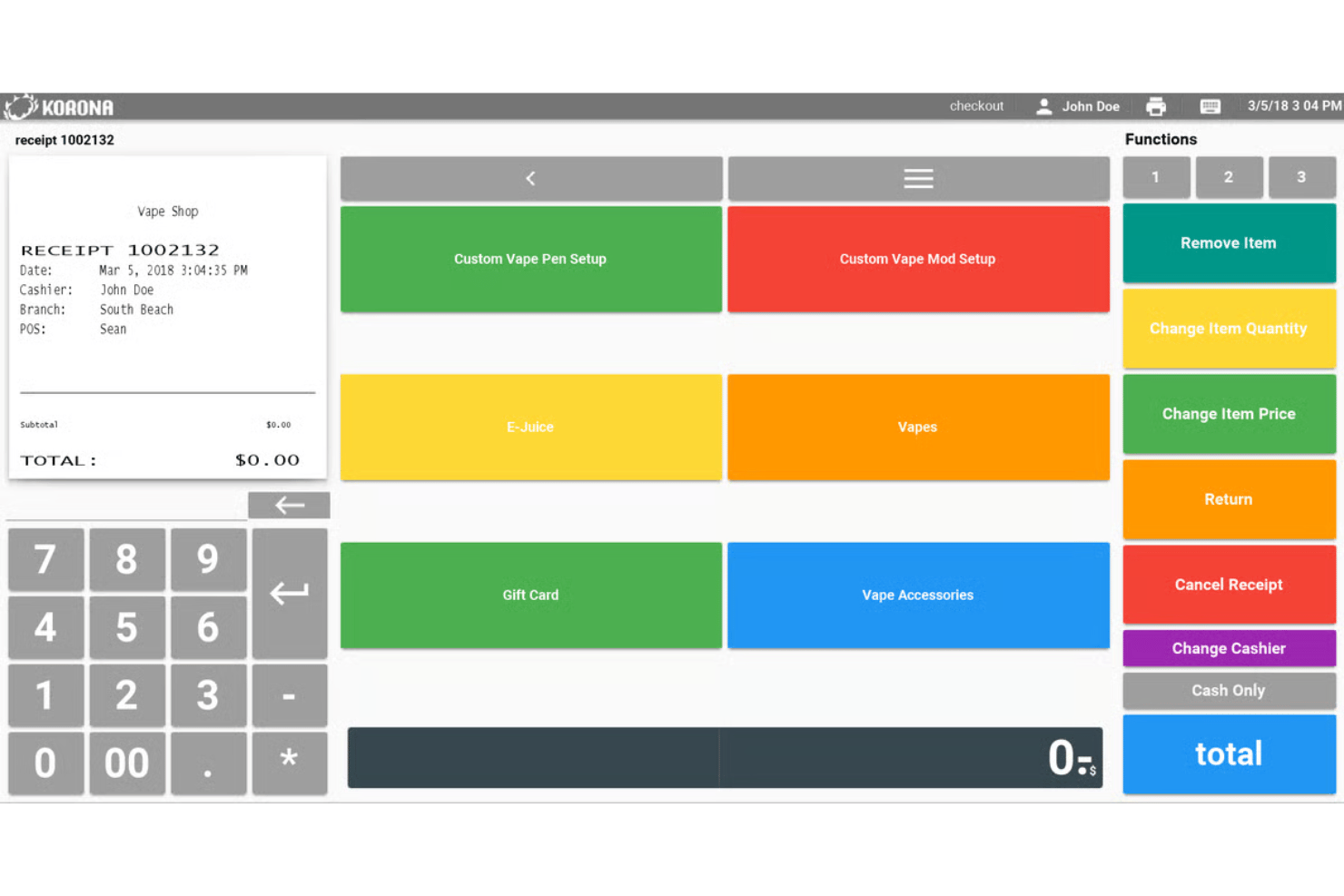 screenshot - KORONA POS Review: Pros, Cons, Features and Pricing Explained