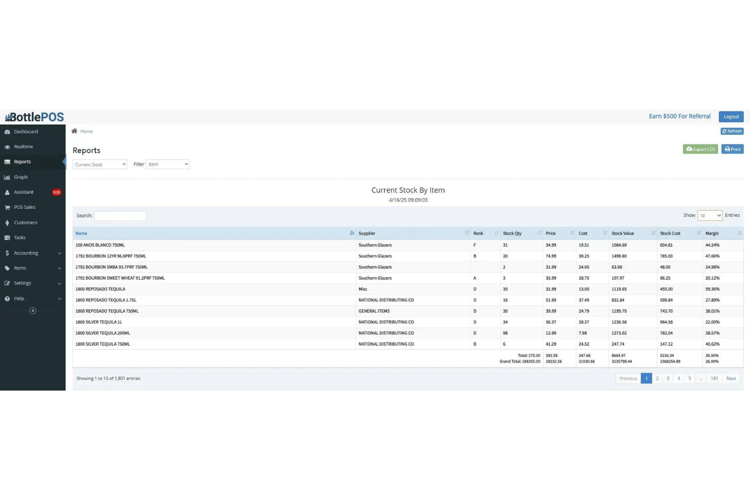 screenshot - Bottle POS Review: Pros, Cons, Features and Pricing Explained