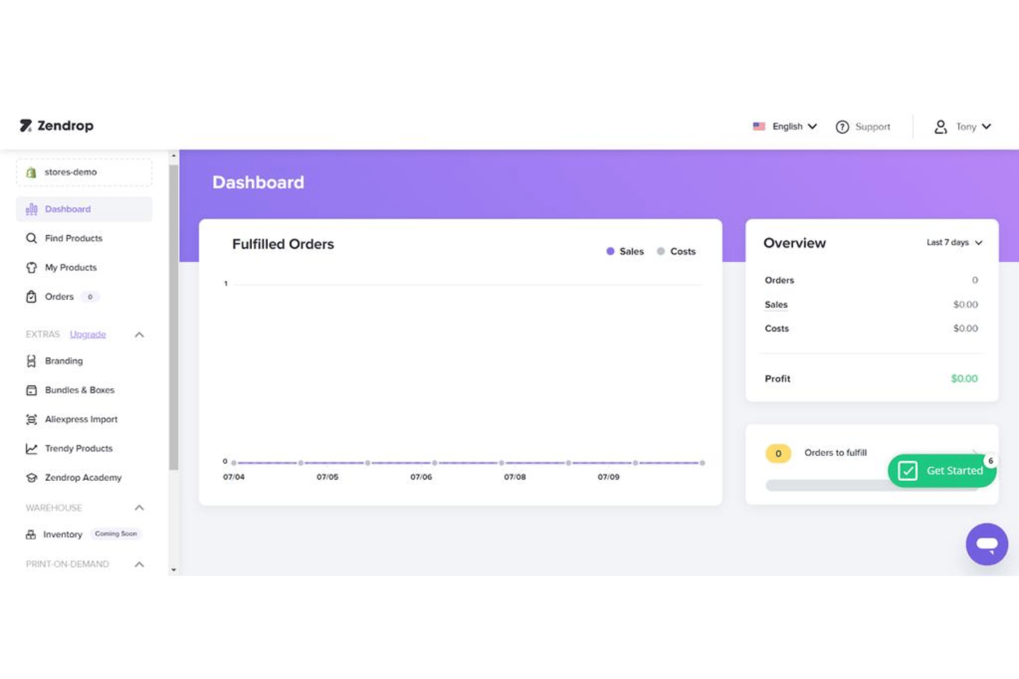 Zendrop streamlines dropshipping with automated sourcing, fulfillment, and order management.