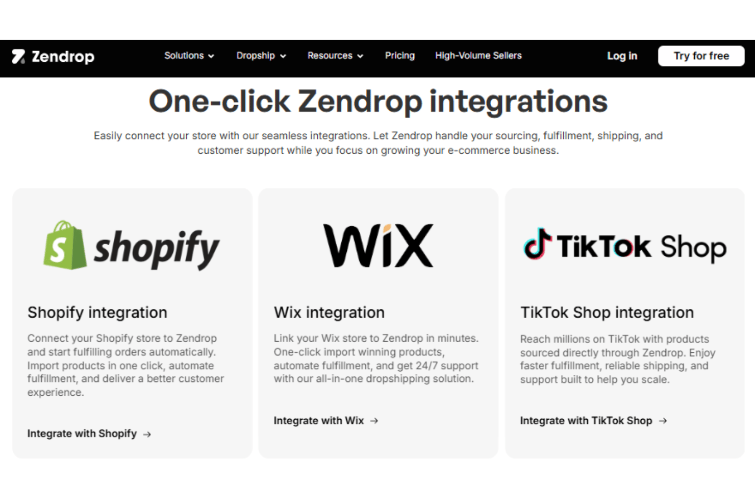 screenshot - Zendrop Review: Pros, Cons, Features and Pricing Explained