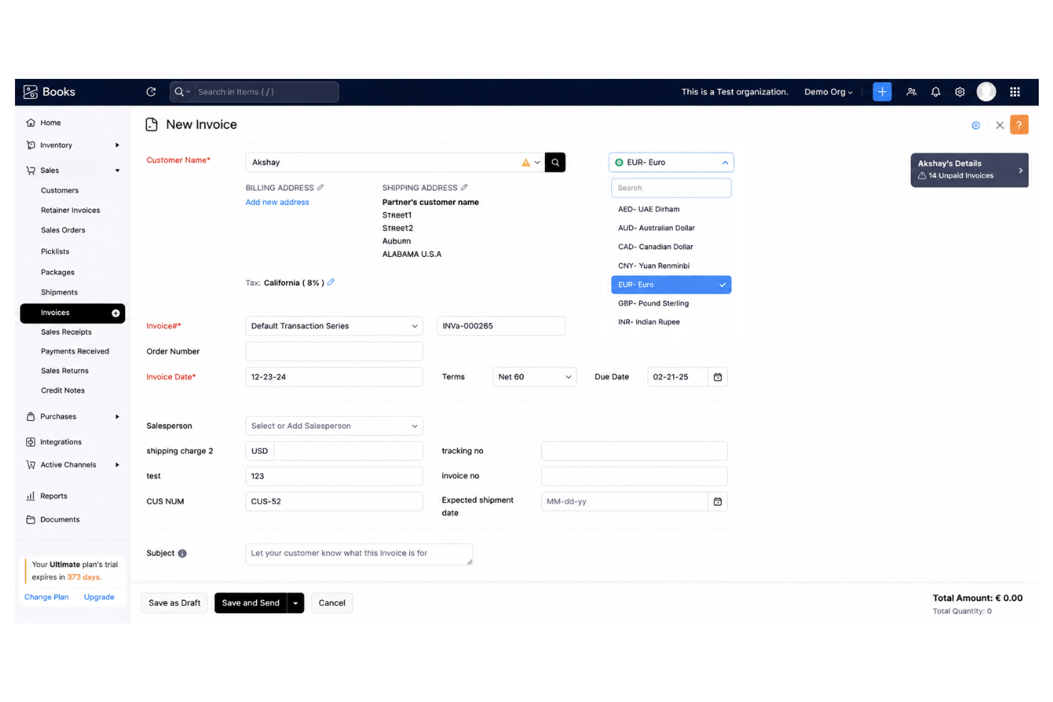 screenshot - Zoho Books Review: Pros, Cons, Features and Pricing Explained