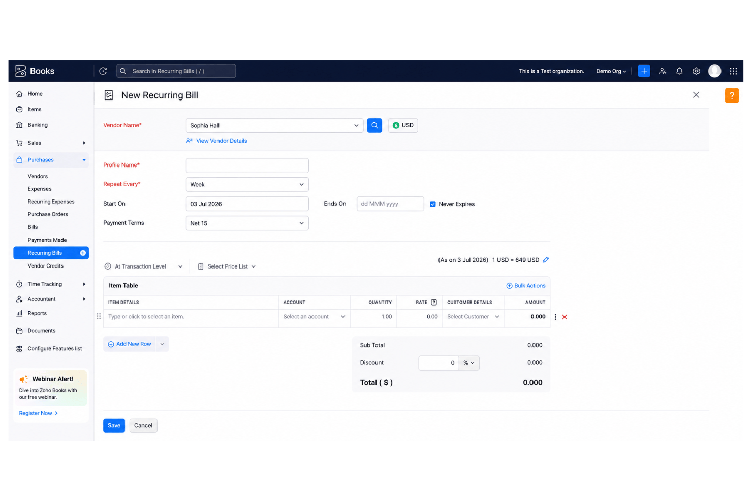 screenshot - Zoho Books Review: Pros, Cons, Features and Pricing Explained