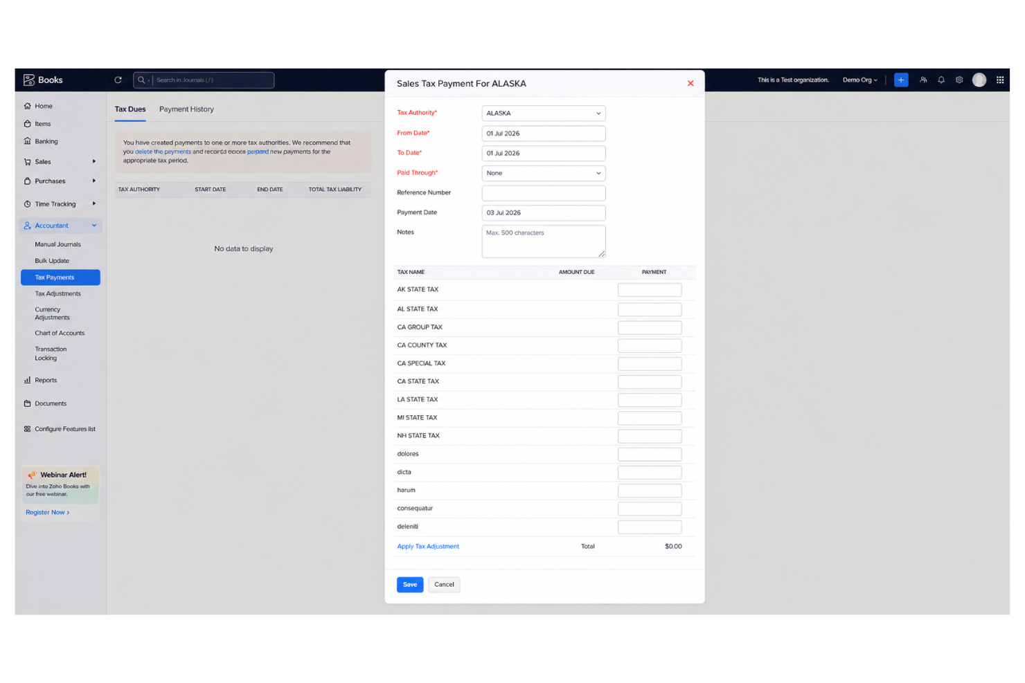 screenshot - Zoho Books Review: Pros, Cons, Features and Pricing Explained