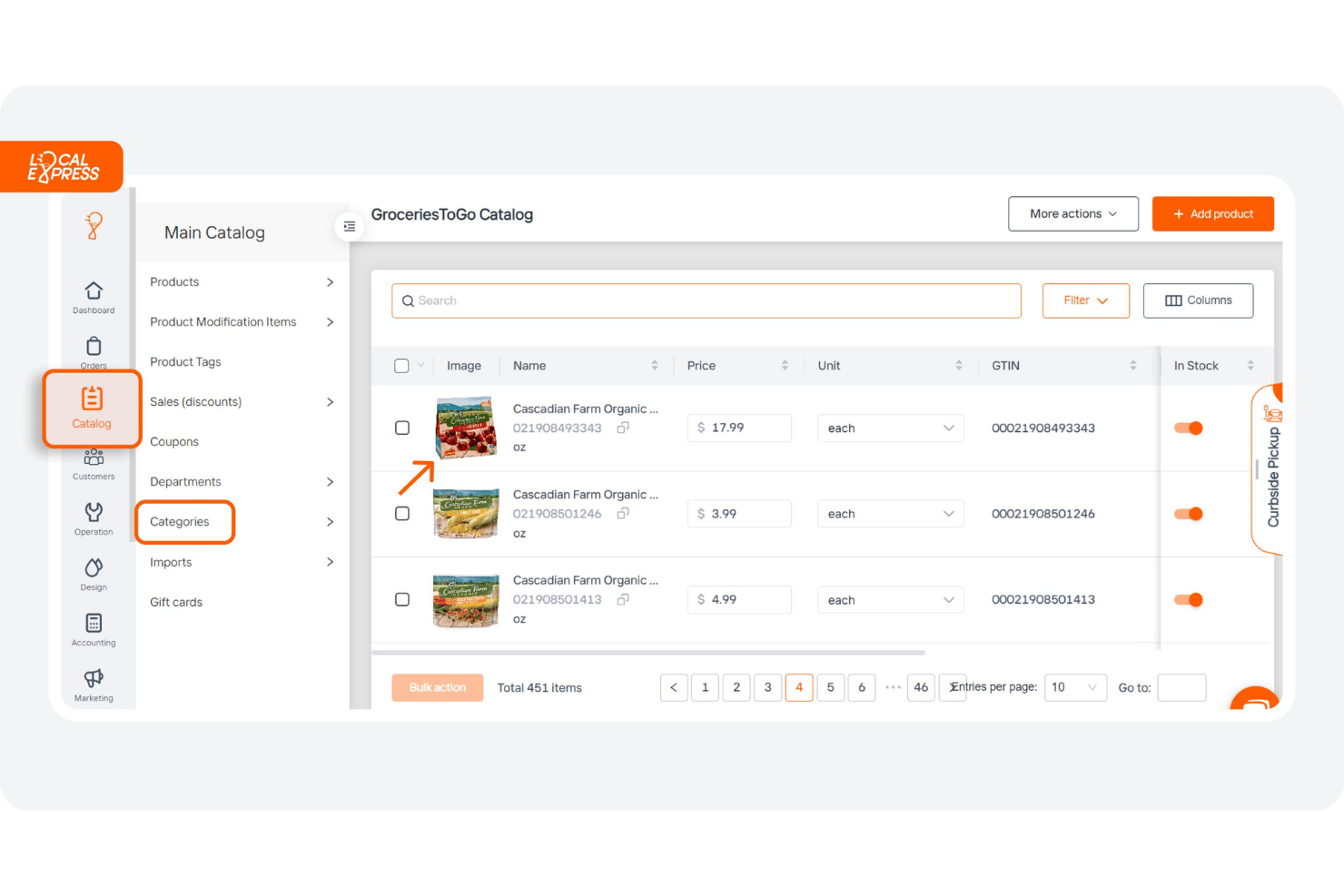 Local Express unifies grocery ecommerce, fulfillment, and store operations.