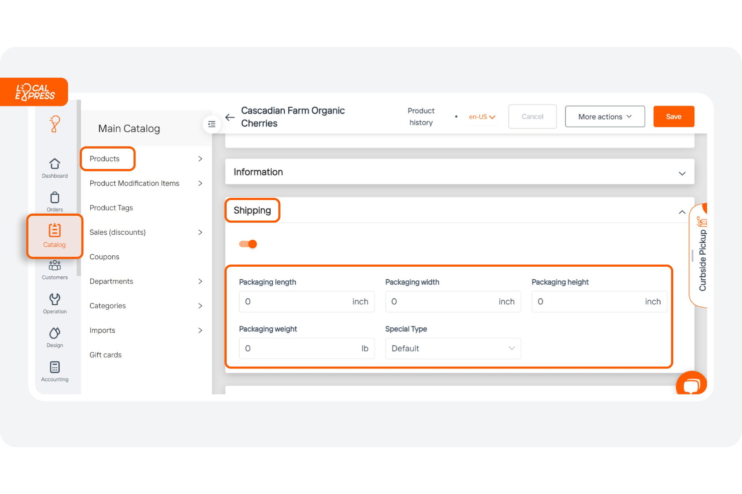screenshot - Avis sur Local Express : avantages, inconvénients et aperçu des fonctionnalités