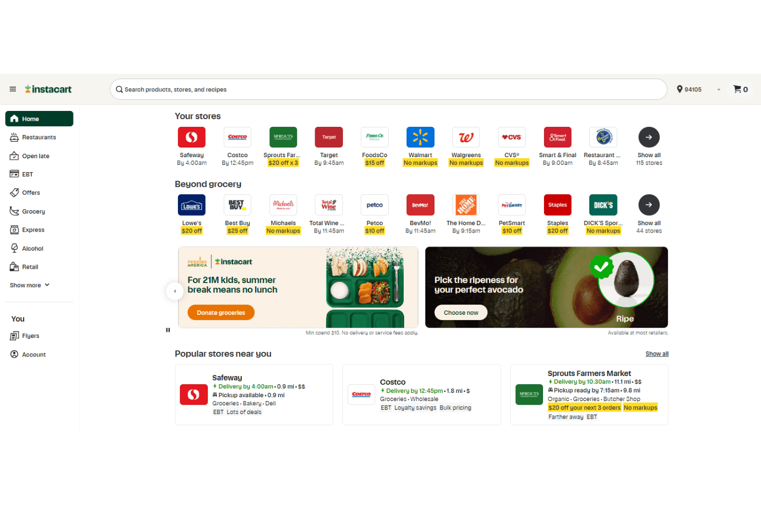 Instacart Storefront simplifies branded grocery ecommerce and fulfillment.