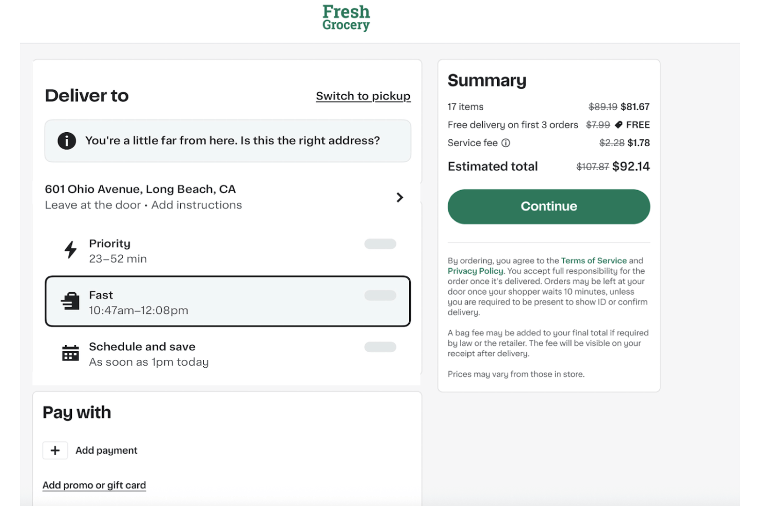 screenshot - Avis sur Instacart Storefront : avantages, inconvénients, fonctionnalités et tarifs
