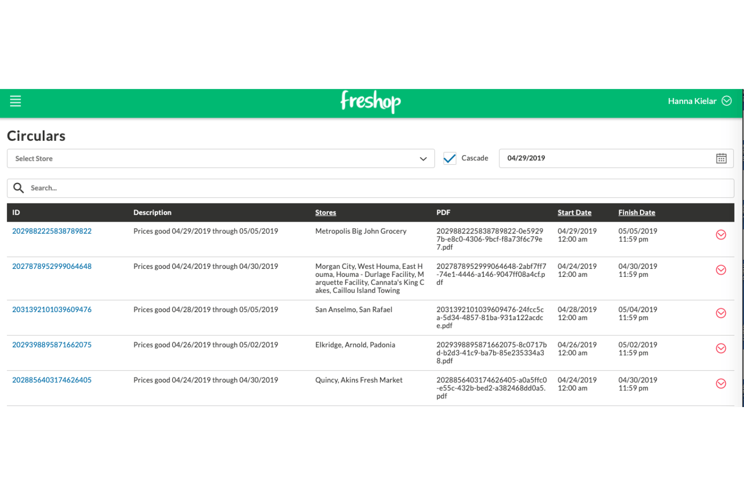 screenshot - Avis sur Freshop : avantages, inconvénients, fonctionnalités et tarifs