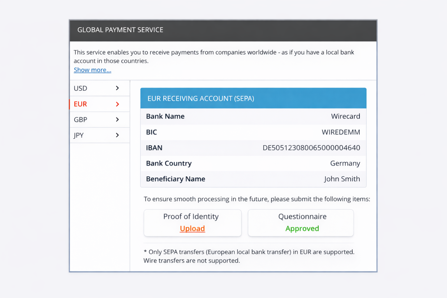 screenshot - Payoneer Testbericht: Vorteile, Nachteile, Funktionen und Preise