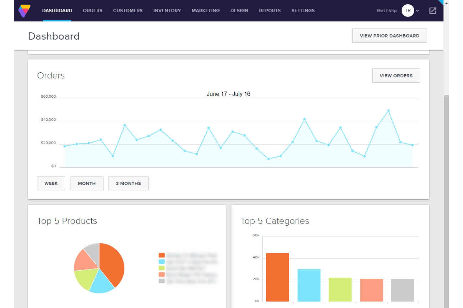 Volusion builds and manages online stores with sales tools.