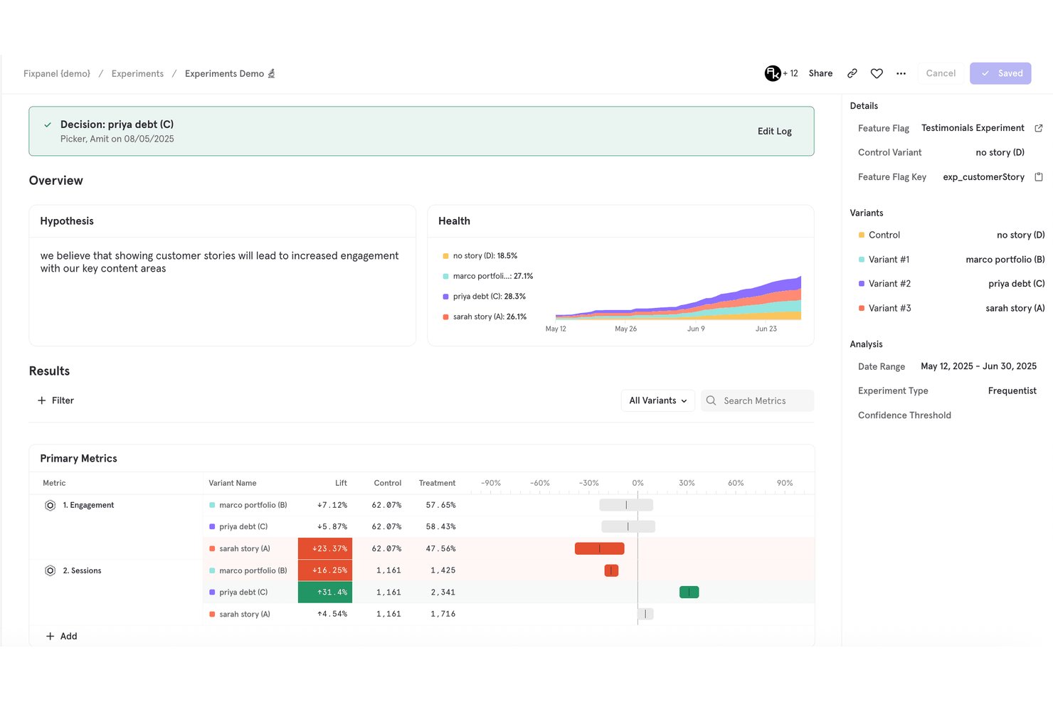 screenshot - Mixpanel Bewertung: Vorteile, Nachteile, Funktionen und Preise