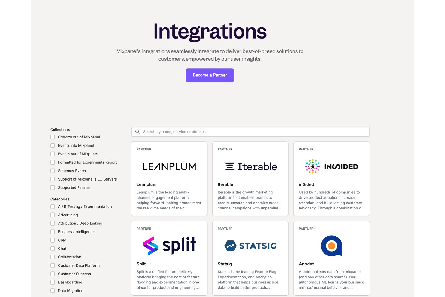 screenshot - Mixpanel Bewertung: Vorteile, Nachteile, Funktionen und Preise