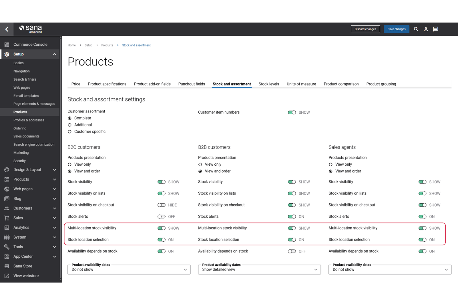 screenshot - Sana Commerce Cloud Review 2026: Pros, Cons, Features, and Pricing